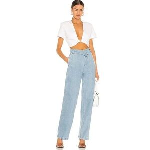Gauge81 Madras Straight Leg In Blue - 100% Organic Cotton